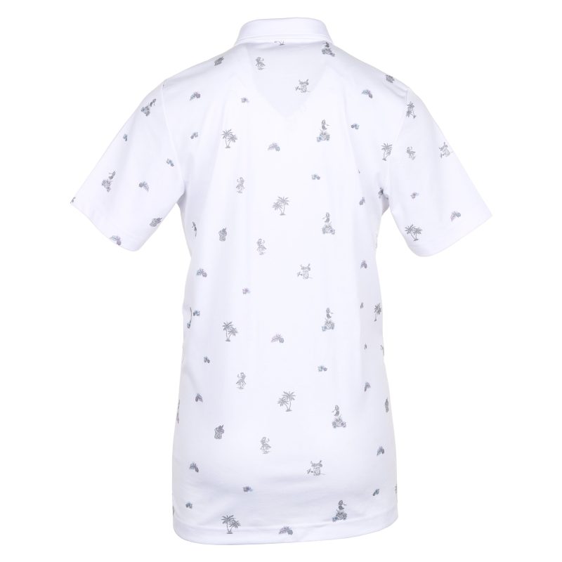 TravisMathew Around The Island Polo Shirt 1MAA023 1WHT 2