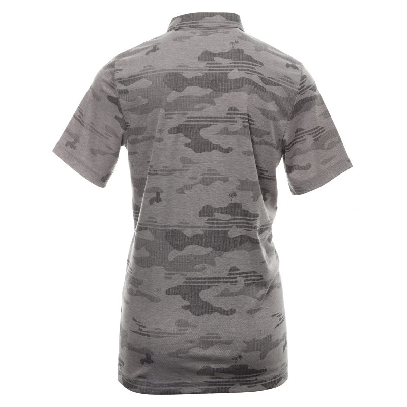 TravisMathew Beachside Stealth Polo Shirt 1MY588 H.Grey 2