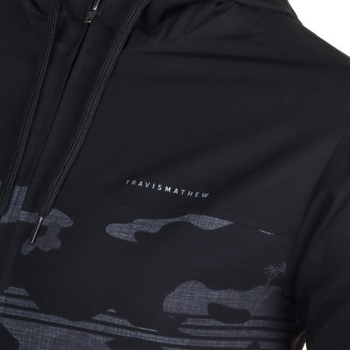 TravisMathew Camo Tech Hoodie 1MAA186 Black 3