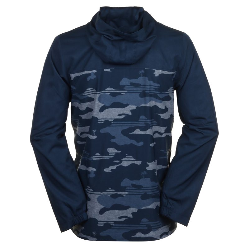 TravisMathew Camo Tech Hoodie 1MAA186 Blue Nights 2