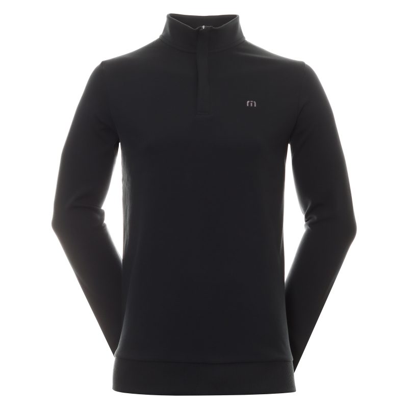 TravisMathew Cloud 2.0 1 4 Zip 1MS309 Black 1