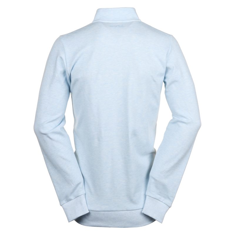 TravisMathew Cloud 2.0 1 4 Zip 1MS309 Heather Kentucky Blue 2