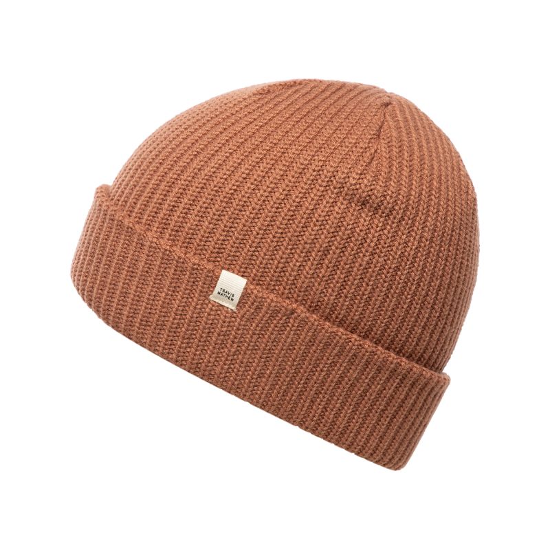 TravisMathew Coastal Beanie 1MZ321 Copper