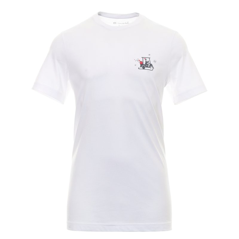 TravisMathew Danisher Tee Shirt 1MX377 White 1