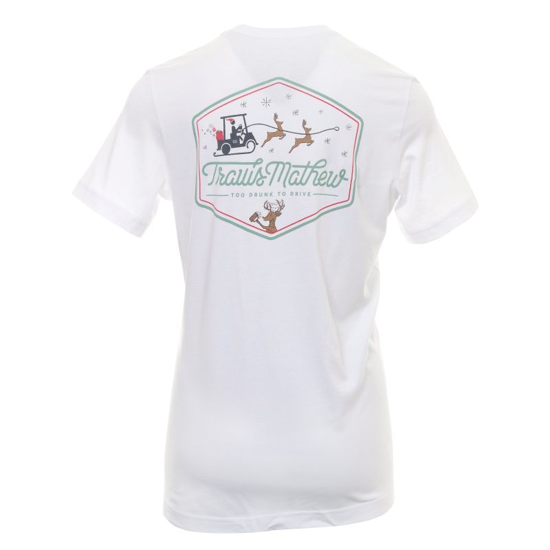 TravisMathew Danisher Tee Shirt 1MX377 White 2