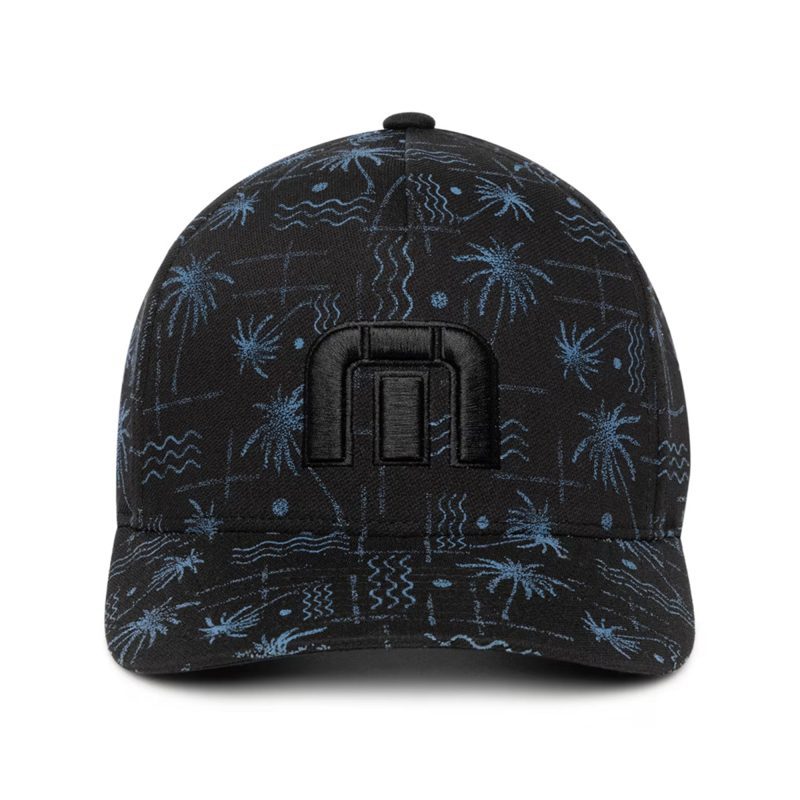 TravisMathew Dorsal Fin Snapback Cap 1MAA129 Black 1