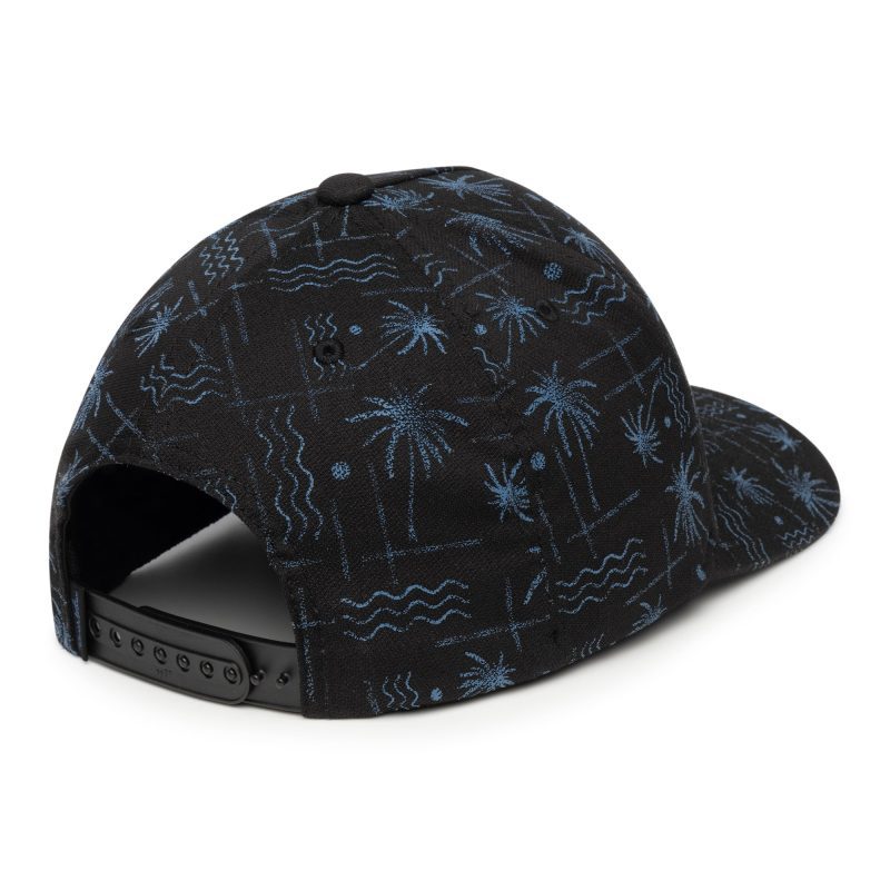 TravisMathew Dorsal Fin Snapback Cap 1MAA129 Black 2