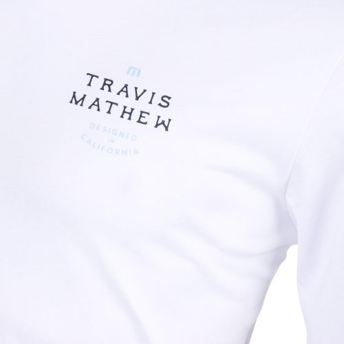 TravisMathew Getting Coconuts Tee Shirt 1MAA105 White 3