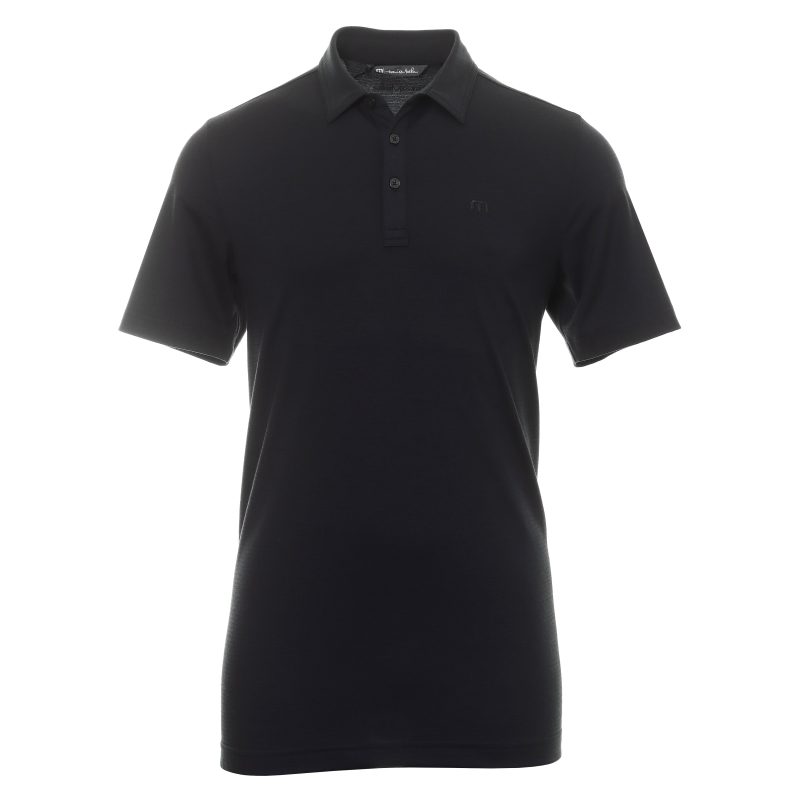 TravisMathew Heater Polo Shirt 1MW395 Black 1