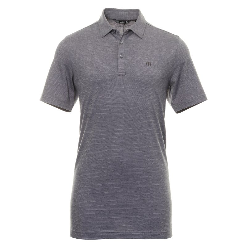 TravisMathew Heater Polo Shirt 1MW395 Sleet 1