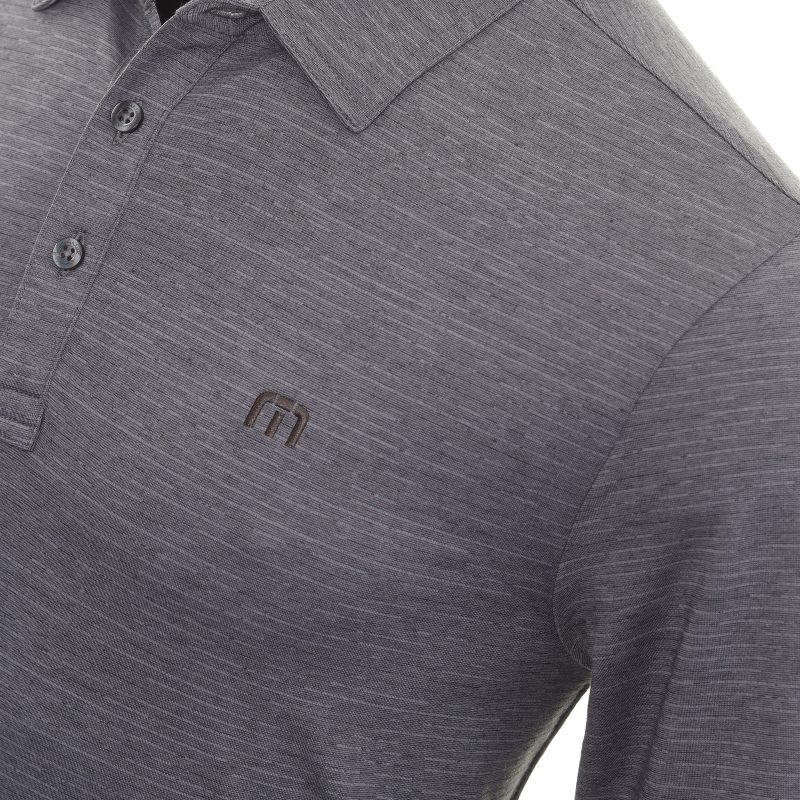 TravisMathew Heater Polo Shirt 1MW395 Sleet 3