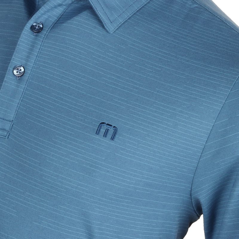 TravisMathew Heater Polo Shirt 1MW395 Stellar Blue 3