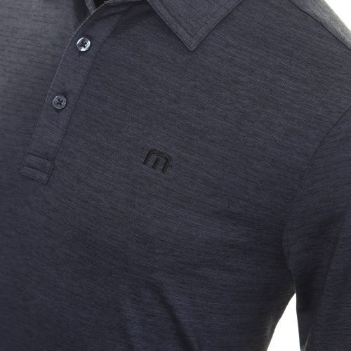 TravisMathew Heater Polo Shirt 1MW395 Vintage Indigo 3