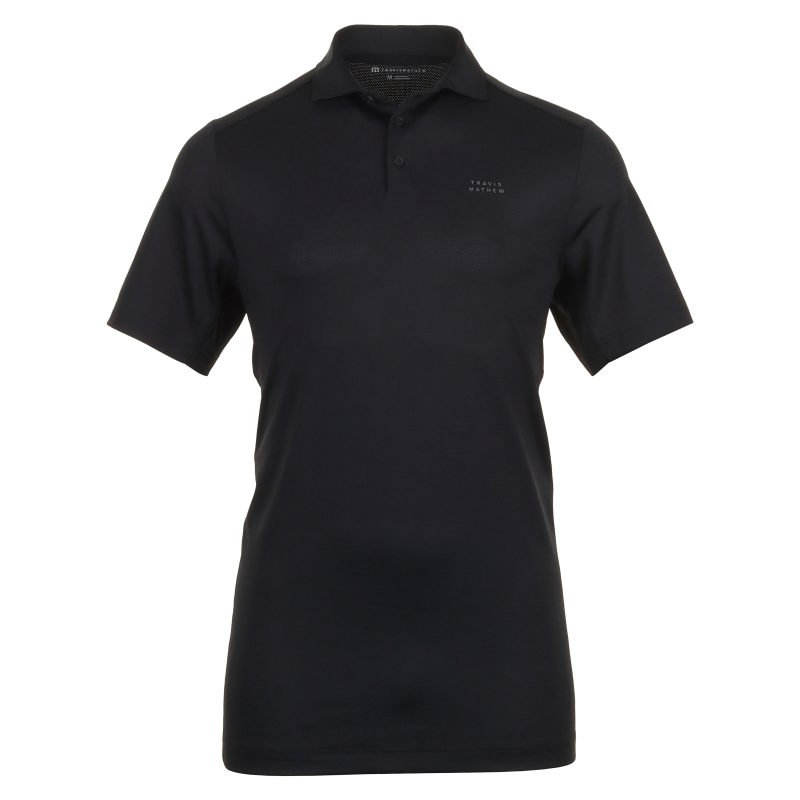 TravisMathew Heater Pro Polo Shirt 1MAA533 Black 1