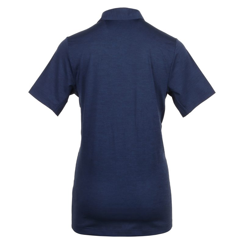 TravisMathew Heater Pro Polo Shirt 1MAA533 Heather Navy 2