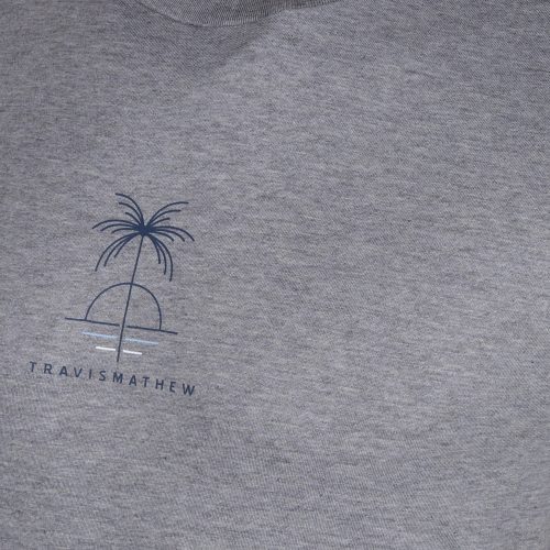 TravisMathew No Manana Tee Shirt 1MY262 Heather Grey 3