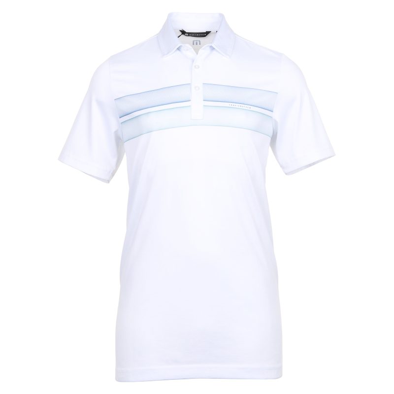 TravisMathew Ocean Time Polo Shirt 1MAA014 White 1