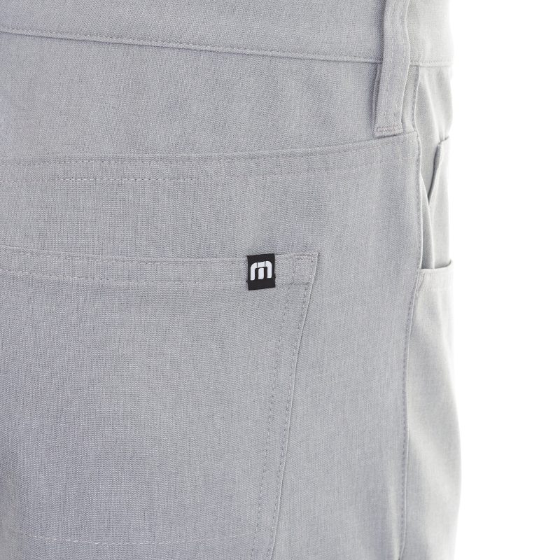 TravisMathew Open To Close Trousers 1MT435 Heather Sleet 3