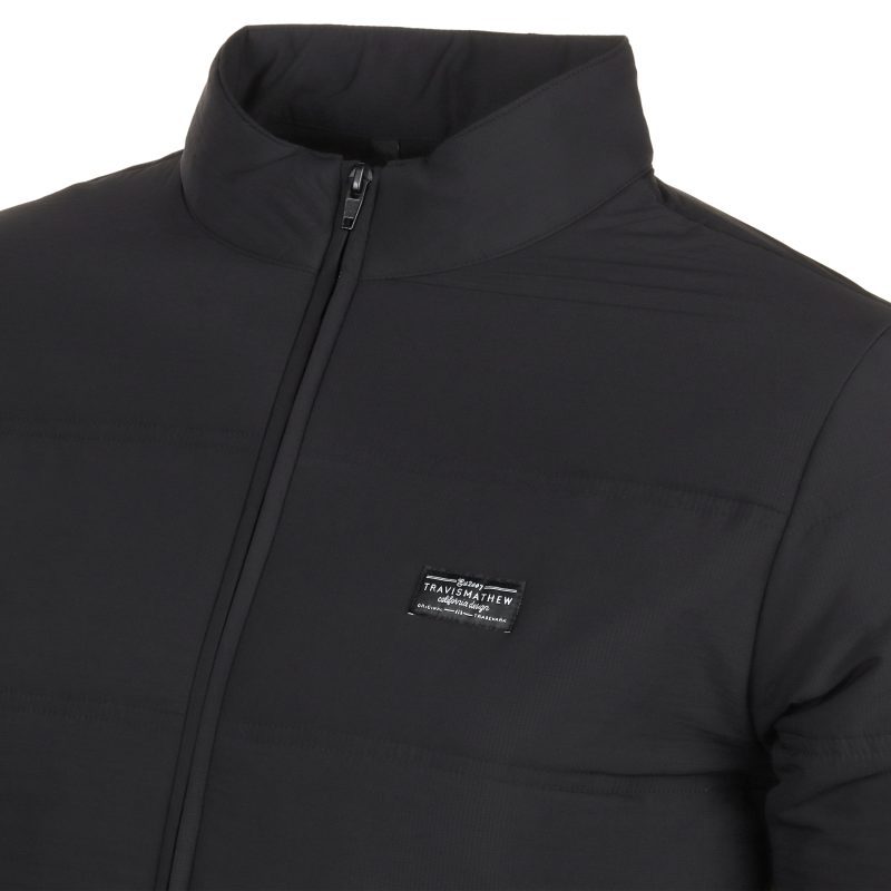 TravisMathew Palisades Puffer Jacket 1MAB306 Black 3