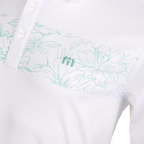 TravisMathew Round It Up Polo Shirt 1MAA389 1WHT 3