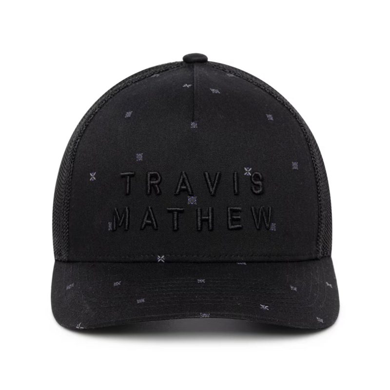 TravisMathew Shipwreck Beach Snapback Cap 1MAA152 0BLK 1