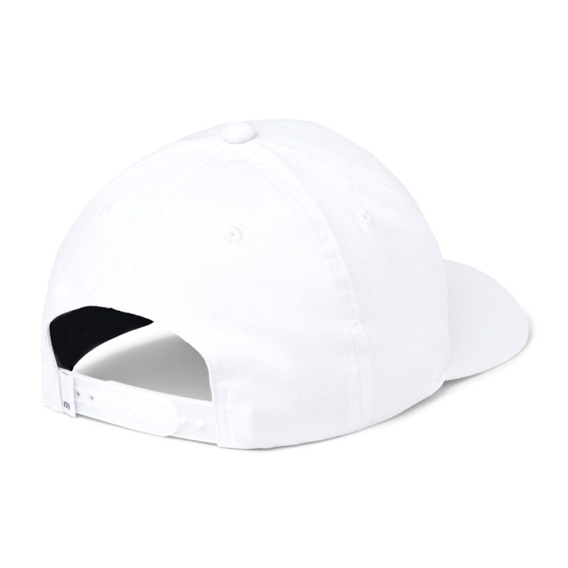 TravisMathew Touching Down Snapback Cap 1MAB124 White 2