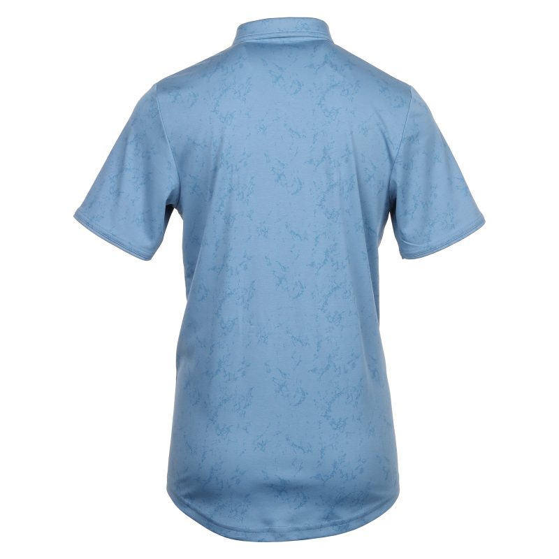 TravisMathew Warmer Tides Scoop Polo Shirt 1MAA266 Coronet 2