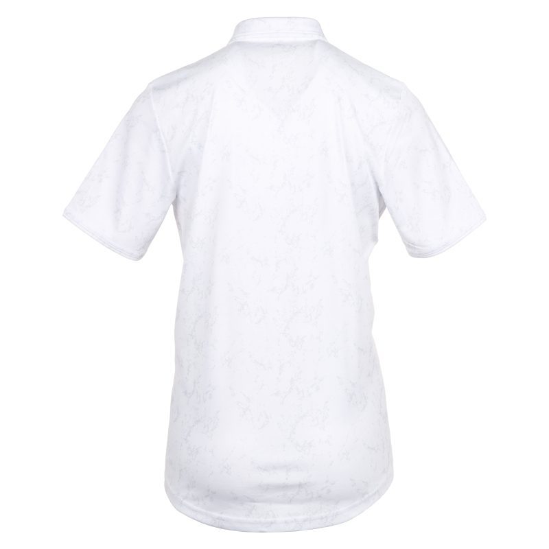 TravisMathew Warmer Tides Scoop Polo Shirt 1MAA266 White 2