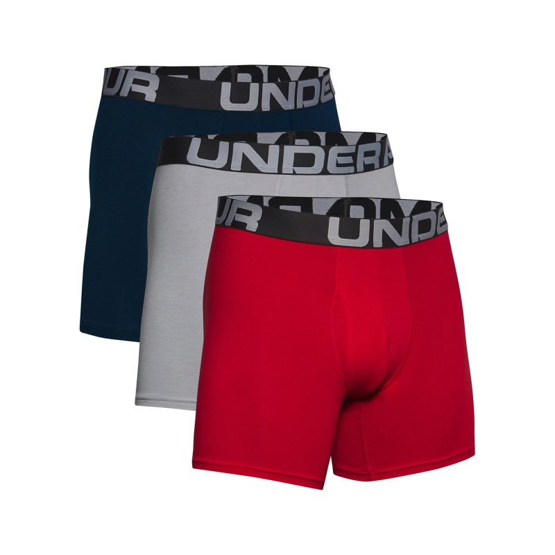 Under Armour Charged Cotton 6 Boxer Jock 3 Pack 1363617 600