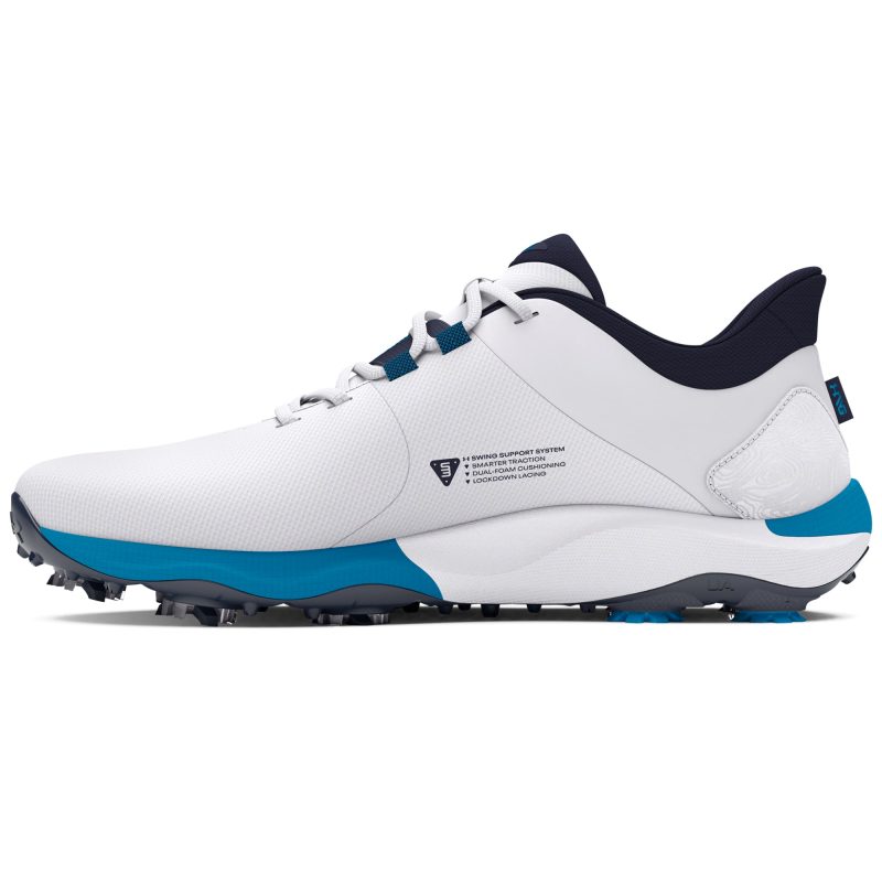 Under Armour Drive Pro Wide Golf Shoes 3026919 101 2