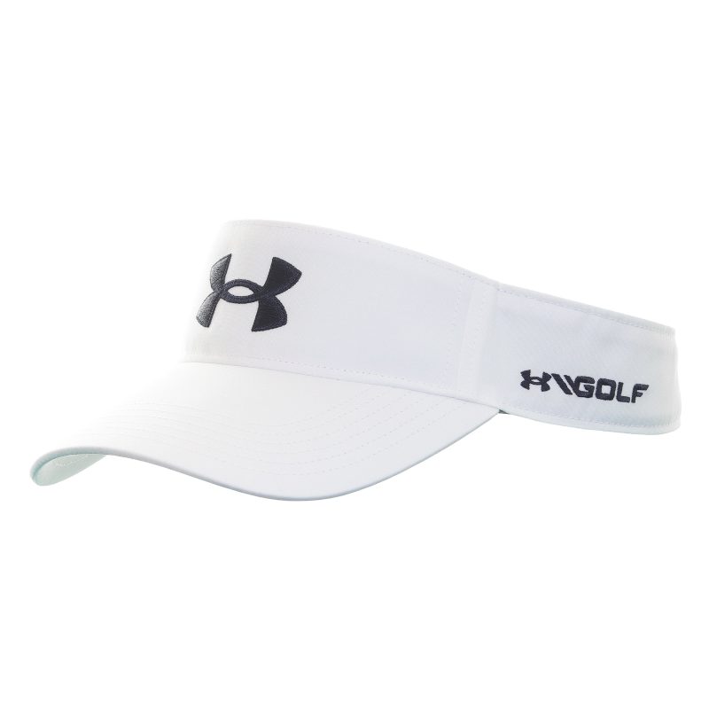 Under Armour Golf 96 Visor 1361548 White 101