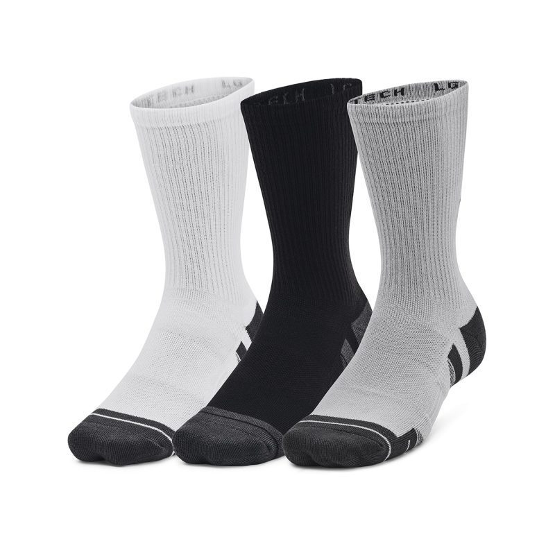 Under Armour Golf Performance Tech Crew Sock 3 Pack 1379512 011 1