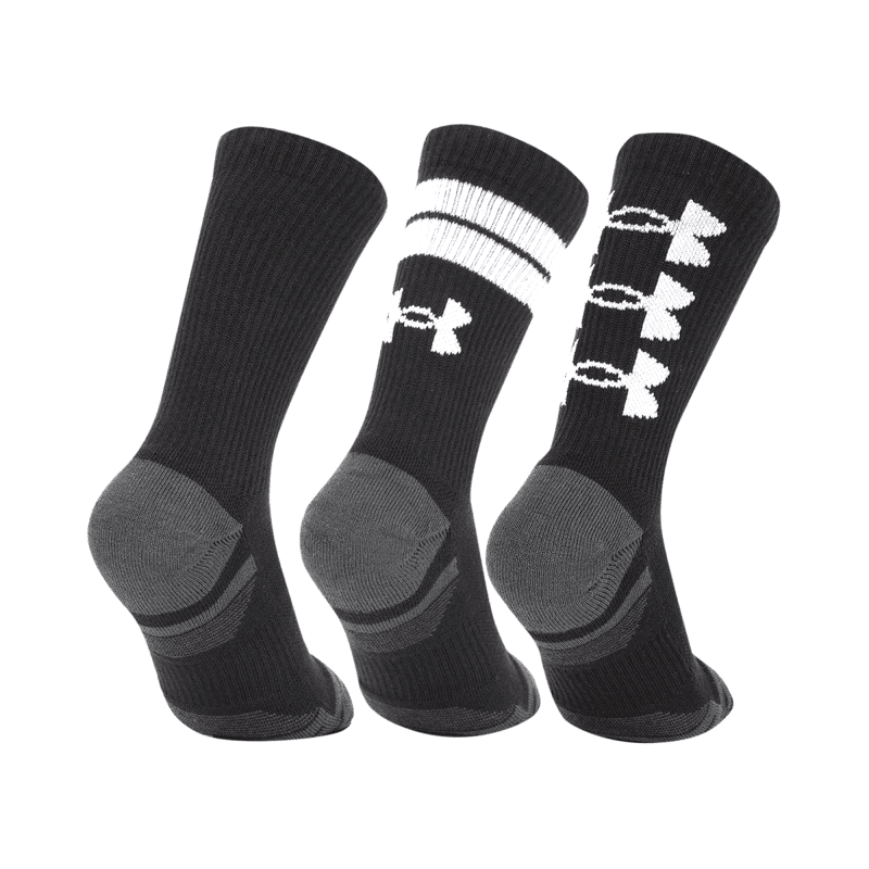 Under Armour Golf Performance Tech Crew Sock 3 Pack 1379515 002 2