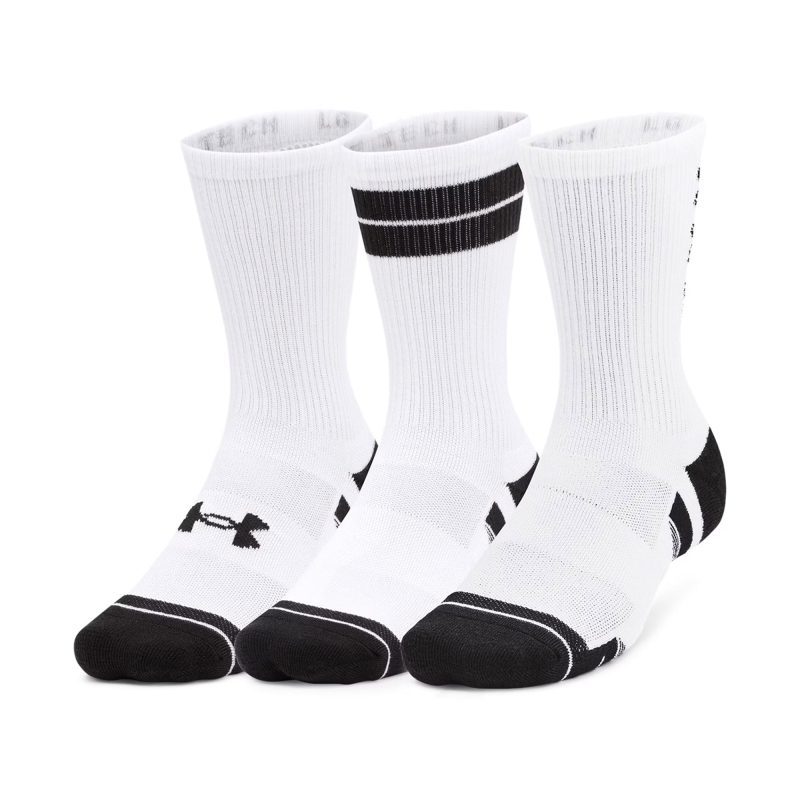 Under Armour Golf Performance Tech Crew Sock 3 Pack 1379515 101 1