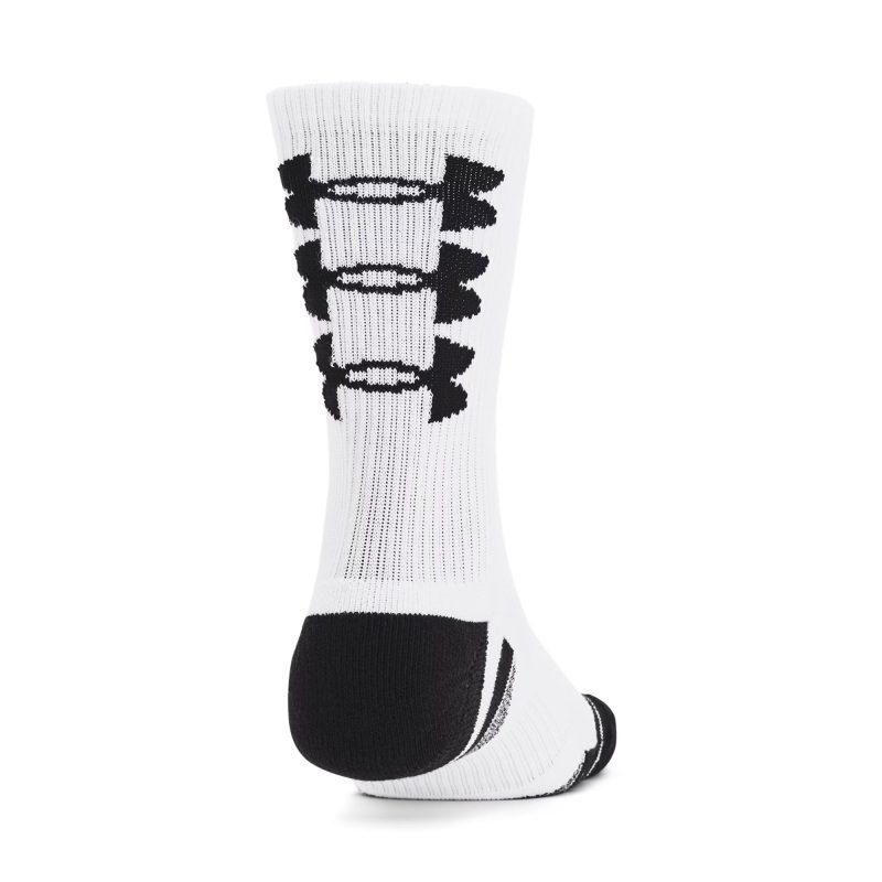 Under Armour Golf Performance Tech Crew Sock 3 Pack 1379515 101 2