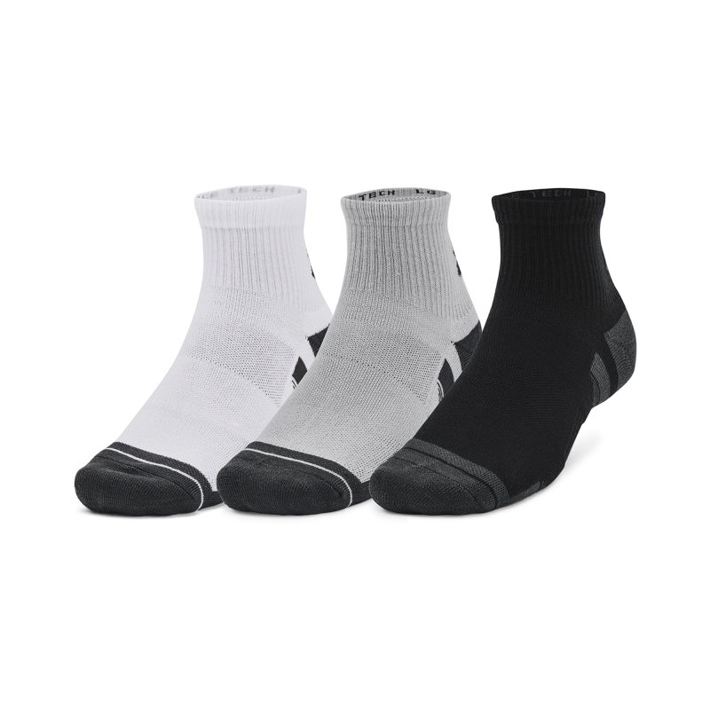 Under Armour Golf Performance Tech Quarter Sock 3 Pack 1379510 011 1