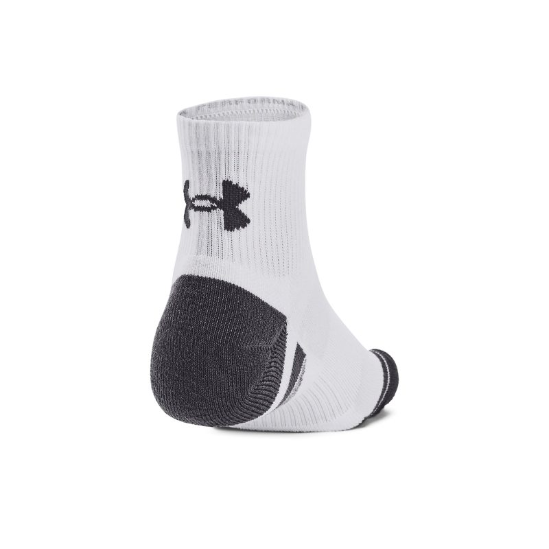 Under Armour Golf Performance Tech Quarter Sock 3 Pack 1379510 100 2