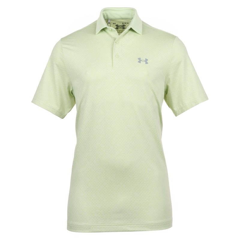 Under Armour Golf Playoff 3.0 Check Jacquard Shirt 1387131 383 1