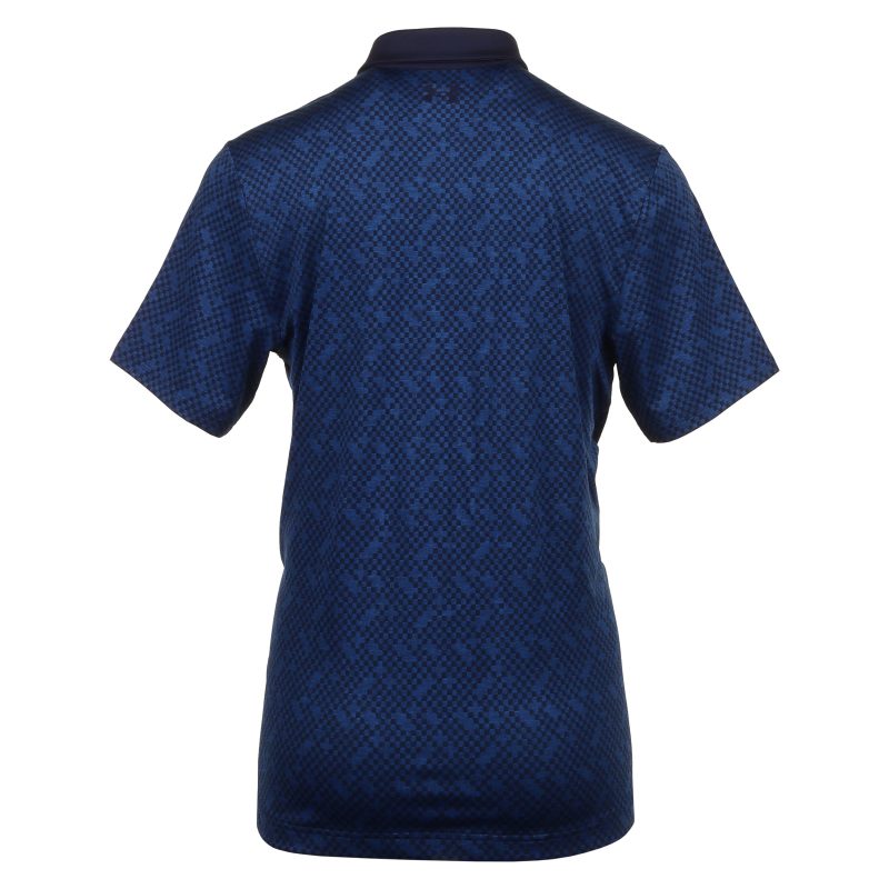 Under Armour Golf Playoff 3.0 Check Jacquard Shirt 1387131 410 2