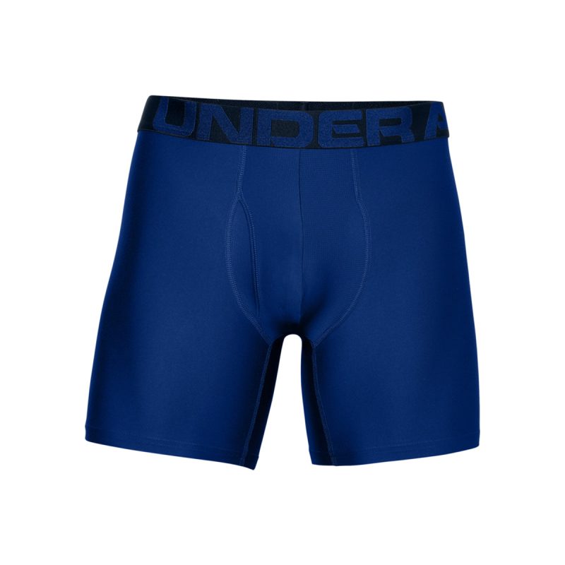 Under Armour Tech 6 Boxer 2 Pack 1363619 Royal 400 1