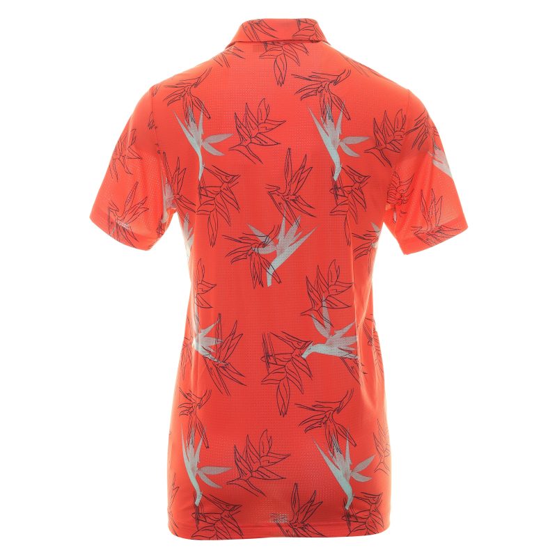 adidas Golf Oasis Mesh Print Shirt HZ0439 2