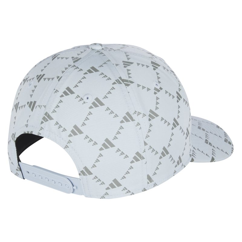 adidas Golf Tour 3 Stripes Print Snapback Cap HY1637 2