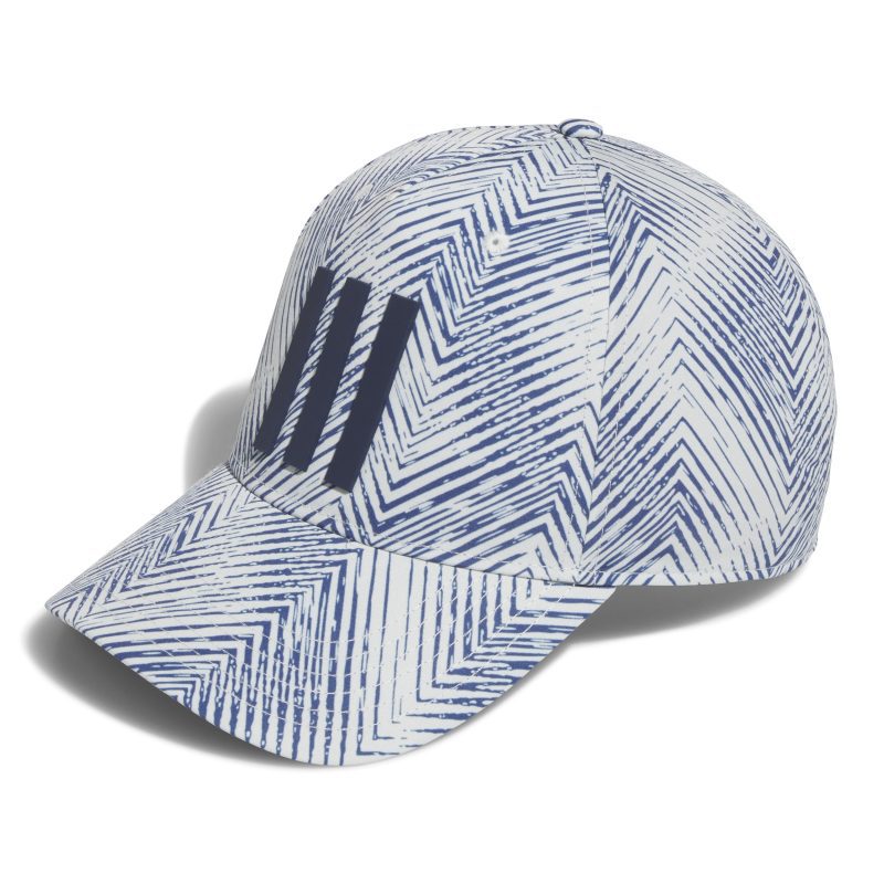 adidas Golf Tour 3 Stripes Print Snapback Cap IM9224 1