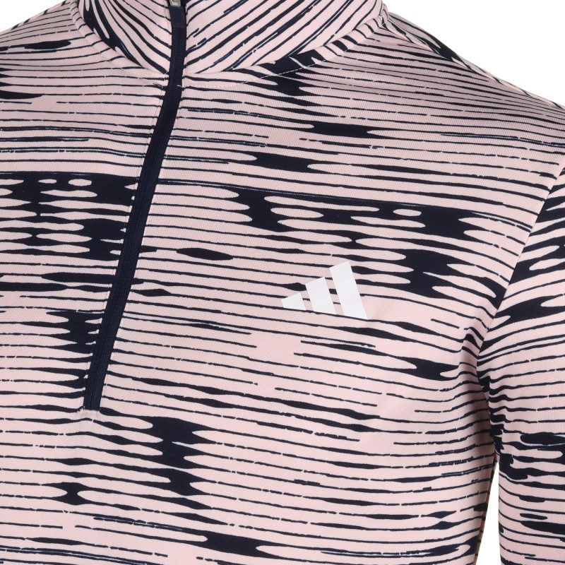 adidas Golf Ultimate365 Linear Stripe 1 4 Zip IZ4219 3