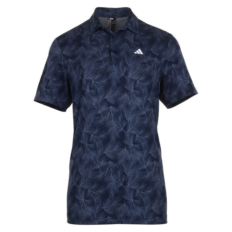 adidas Golf Ultimate365 Mesh Pine Print Shirt IL0568 1