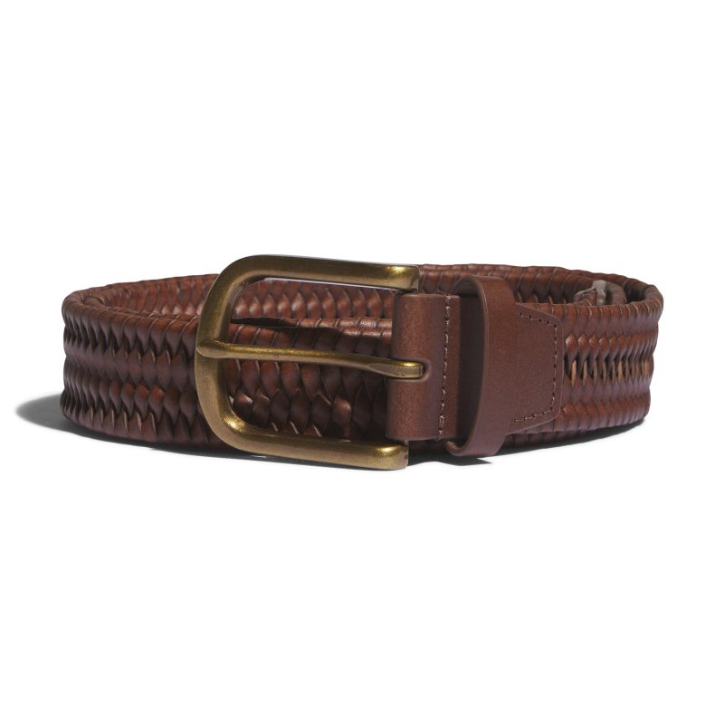 adidas Golf Woven Leather Belt IP9907 1