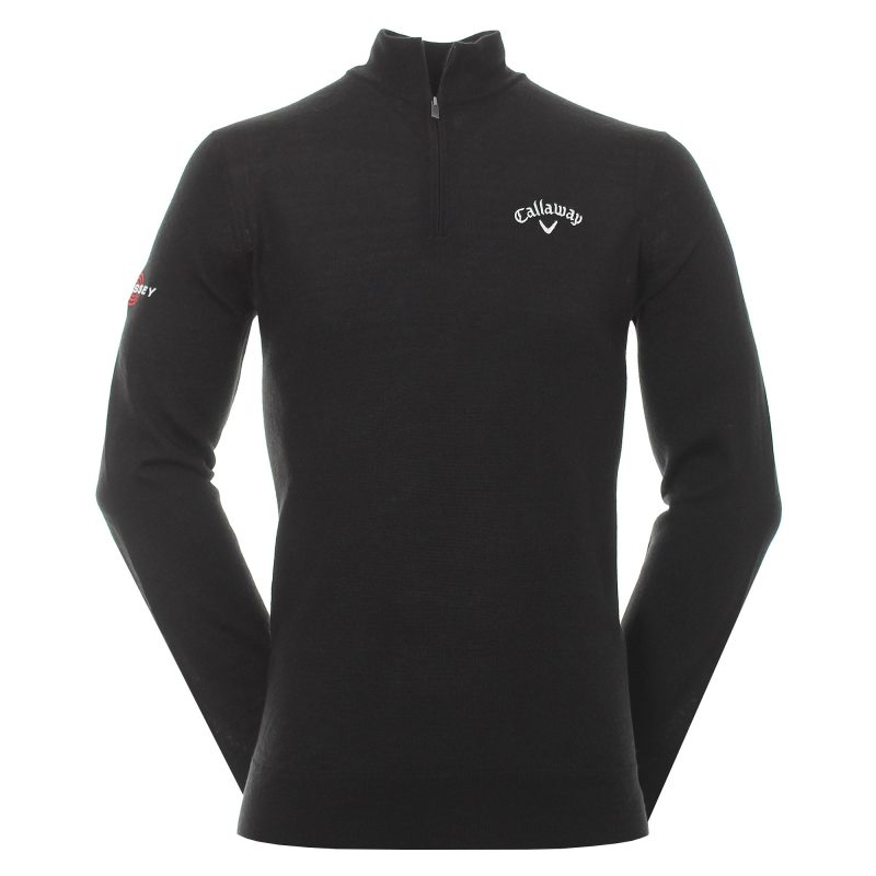 callaway golf blended merino 1 4 zip sweater cggf80m1 019