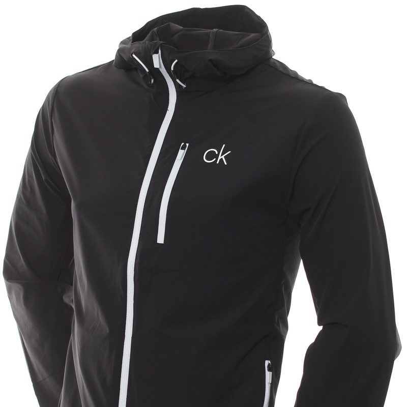 calvin klein golf 24 7 ultra lite jacket c9389 black 2