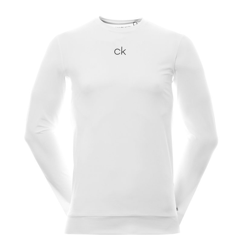 calvin klein golf baselayer c9465 wht 1