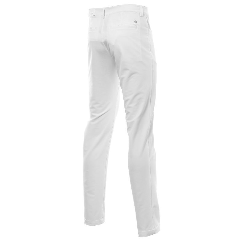 calvin klein golf genius trouser ckms19213 white 1